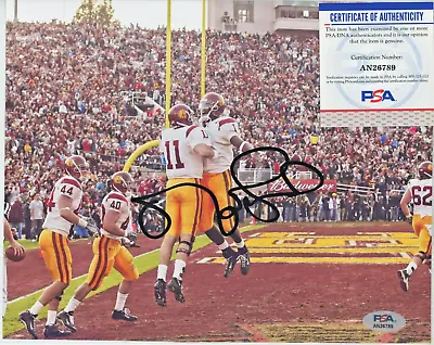 MATT LEINART Signed Photo Picture 8x10 PSA COA NCAA USC Trojan Rose Bowl Champs! • $49.99