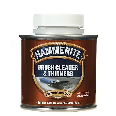 Hammerite Brush Cleaner And Thinners For Use With Metal Paint 250ml 5084918 • £10.99