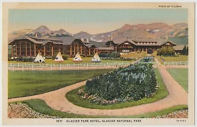Glacier Park Hotel Blackfeet Indian Teepees Glacier National Park Montana • $5.99