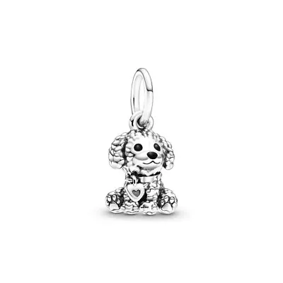 $34.99 • Buy PANDORA Charm Sterling Silver ALE S925 POODLE PUPPY DOG  798871C01 Bc