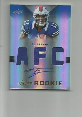 2012 Absolute Rookie Premiere Materials Autograph AFC/NFC #234 T.J. Graham 27/49 • $12