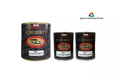 Schuberts For Toyota 058 Toyota White 2K 6LT Kit 2:1. Automotive Paint. • $220