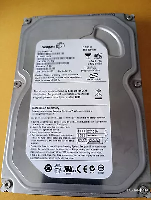 SEAGATE   160GB   RETRO 3.5  IDE/PATA HDD Hard Disk Drive • £18.99