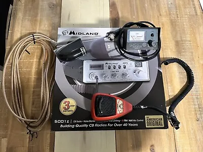 Midland CB Radio 5001z Lot. Brand New Open Box With Accessories • $120