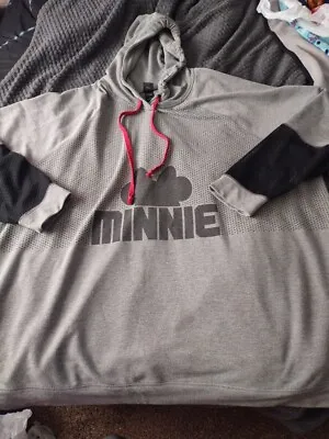 Disney Minnie Mouse Pullover Hoodie Sweatshirt Women's Size 4X Gray • $15