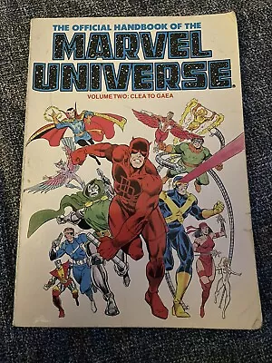 Official Handbook Of The Marvel Universe Volume 2 Trade Paperback  • £5