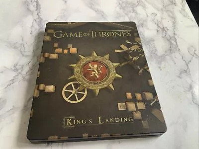 Game Of Thrones Kings Landing Steel  Book Includes Magnet Blu Ray • £5.50