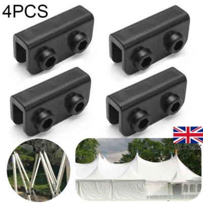 £5.90 • Buy 4Pcs Pop-up Gazebo Replacement Connector Spare Parts Rectangular Bracket Set