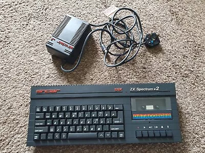 Sinclair 128K ZX Spectrum + 2 Vintage Computer (Untested) • £90