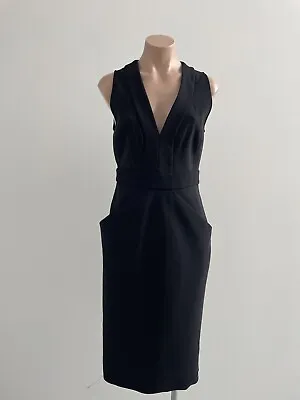 $120 • Buy Scanlan Theodore Scuba Dress Size10