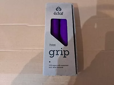 ECLAT PULSAR ODI SUPER SOFT PURPLE 170mm HANDLEBAR GRIPS • £8