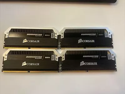 32GB Corsair Dominator Platinum DDR4 3000MHz RAM (4 X 8GB)  • £75
