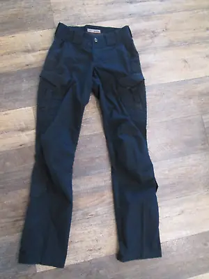 5.11 Tactical Cargo Pants Womens Size 4 LONG (inseam 34 ) EMS Navy Blue Utility • $18