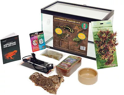 £89.99 • Buy Amphibian Starter Kit. Perfecto Vivarium / Terrarium + Contents With Book URP022