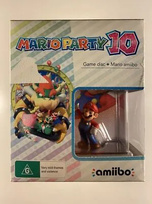 Mario Party 10 Amiibo Bundle Wii U GC PAL • $89.50