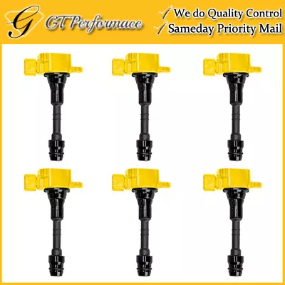 Performance Ignition Coil 6PCS Set For I35/ Altima Maxima Murano Quest Xterra V6 • $109.99