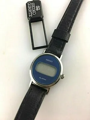 Seiko B337 Women's LCD Japan Digital Vintage Alarm 23MM New Old Stock • $38.42