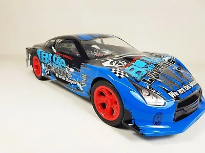 1:10 Battery Rc Drift Race Car Large Toy Radio Remote Control Toy Rwd Rtr 2.4g • £28.90