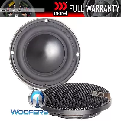 Morel Virtus Nano Carbon Mm2 2 1/2  Midrnage 60w Rms Aluminum Dome Speakers New • $219