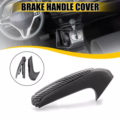 For Honda Civic 2006-2011 Carbon Fiber Parking Brake Handle Protect Cover • $12.34