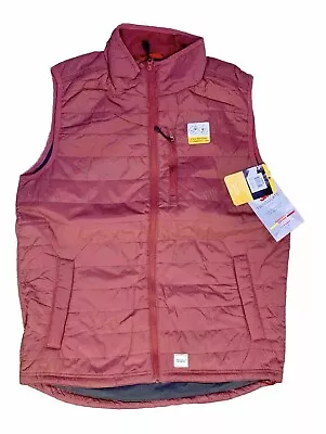 Eddie Bauer Workwear Men's Puffer Outerwear Vest 3 Colors Medium Large XL 2X • $49.99