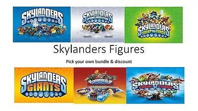 Skylanders Figures Portals & Accessories. Pick Your Own Bundle & Discount • £6.99