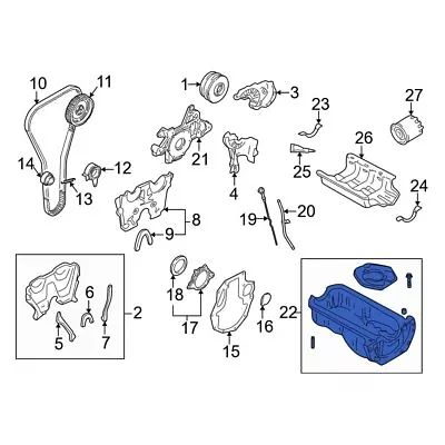 For Mazda Miata 2001-2005 Mazda BP6D10400A Engine Oil Pan • $600.86