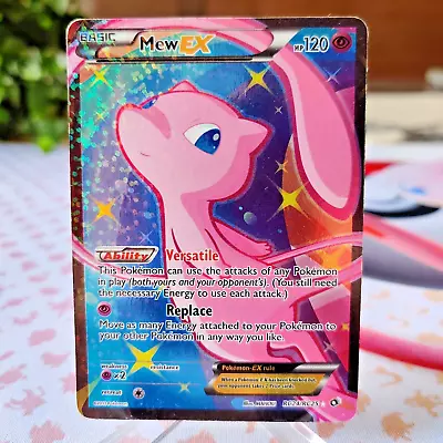 Pokémon Mew EX - RC24/RC25 - Full Art Holo - Radiant Legendary Treasures • $17.99