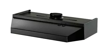 Ventline 30  Black Range Hood With Round Vertical Exhaust • $199.95