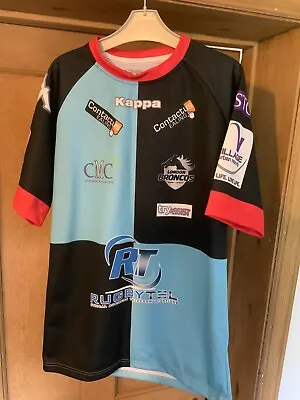 London Broncos Summer Bash Replica Shirt Kappa Medium 2016 • £18