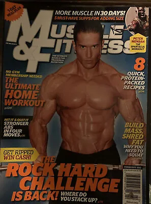 Muscle & Fitness Magazine February 2011 Peter Mensah Ryan Workman • $12.99