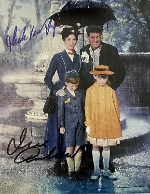 Julie Andrews And Dick Van Dyke Mary Poppins 8x10 Photo Signed • $34.95