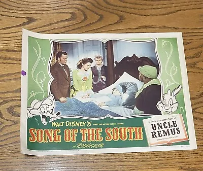 $139.99 • Buy Song Of The South 1946 Lobby Card Original Rare Disney