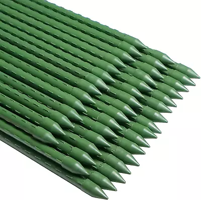 $35.99 • Buy WAENLIR Garden Stakes 4Ft Sturdy Plant Sticks/Support, Tomato Stakes, Pack Of 30