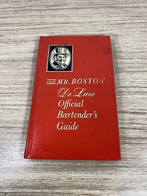 Old Mr Boston De Luxe Official Bartenders Guide Hardcover 1969 Vintage • $7.99