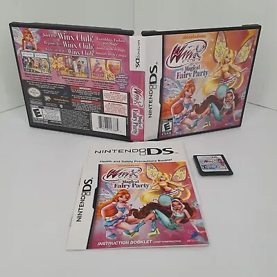 Winx Club: Magical Fairy Party (Nintendo DS) Complete CIB. Cleaned And Tested • $15.95