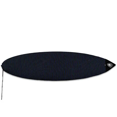 Far King 6'7 Surfboard / Funboard Stretch Cover - Single Board In Charcoal/Blue • $38.60