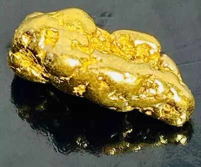 💛GOLD NUGGET Alaskan Natural Placer 5.915 GRAMS Napoleon Creek Hi Purity 92%+ • $510