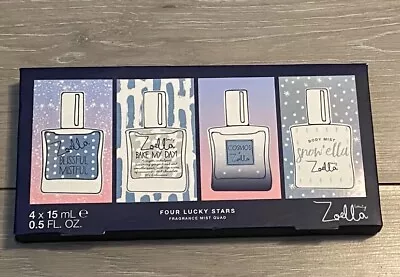 Brand New In Box Zoella Four Lucky Stars Fragrance Quad Mist Set 15ml X4 Rare • £21.99