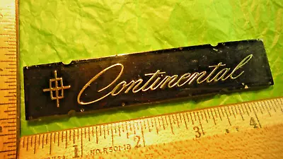 AN13 Lincoln Continental Glove Box Emblem Vintage Plastic 1972-3 CONTINENTAL • $19.99