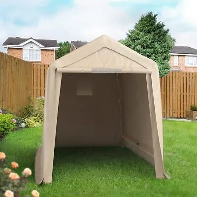 ADVANCE OUTDOOR 6x8ft Carport Storage Tent Shelter Shed Patio Canopy Garage US • $179.99