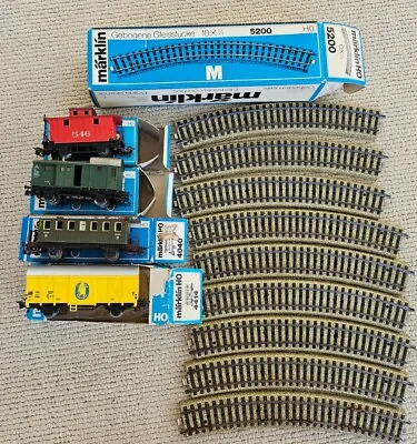 Marklin Train Lot Of Tracks And Trains See Condition  • $38.25