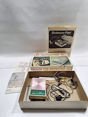 Vintage Science Fair Lie Detector Kit 1970s Parts Not Working • £24.08