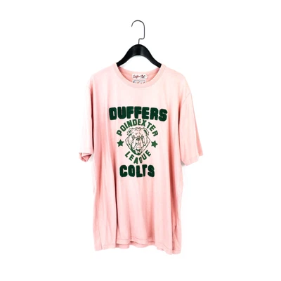 £17.99 • Buy Duffer Of St George Pink Green Textured Graphic Print Jersey T-Shirt - Size XL