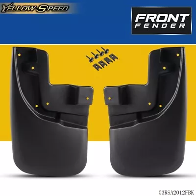 2pcs Fit For 05-15 Toyota Tacoma Front Molded Mud Flaps Splash Guards Mudguard • $21.80