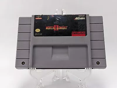 Mortal Kombat II (Nintendo SNES 1994) Cartridge Only • $17