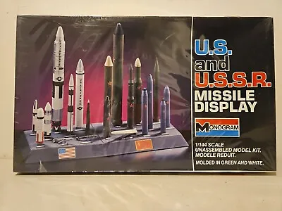 Monogram #6019 US And USSR Missile Display 6019 1/144 Scale Model NISB • $49