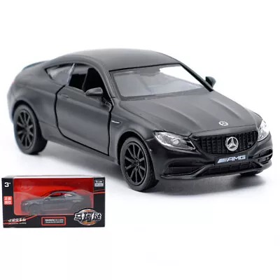 1:36 Mercedes Benz C63 S AMG Coupe Diecast Model Car Alloy Pull Back Kids Toys • $10.36