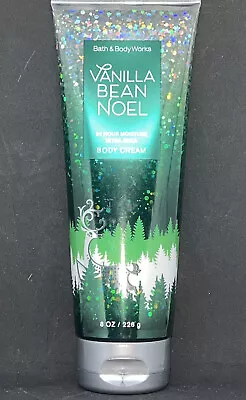 Bath & Body Works Vanilla Bean Noel 24hr Moisture Shea Body Cream 8 Oz New • $14.99