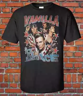Vanilla Ice 90s Style Bootleg T- Shirt Hip-Hop Rap Music • $22.99